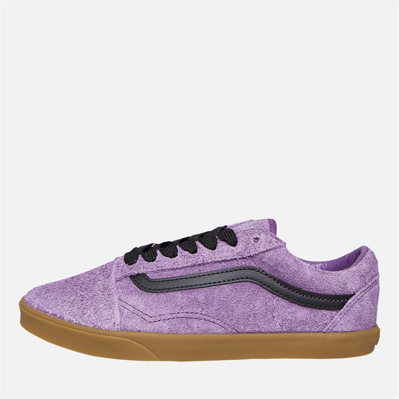 Vans Damen Old Skool Lowpro Wildleder Sneaker Grape Jam - Billede 1