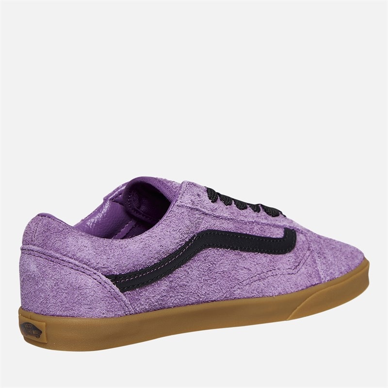 Vans Damen Old Skool Lowpro Wildleder Sneaker Grape Jam - Billede 5