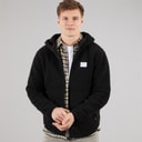 Resteröds Herre Fleece Hættejakke Sort