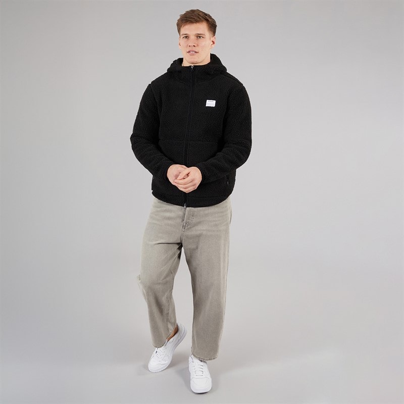Resteröds Herre Fleece Hættejakke Sort - Billede 4