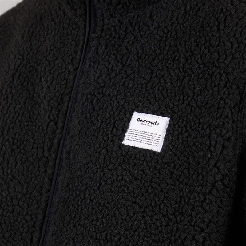 Resteröds Herre Fleece Jakke Sort - Billede 3