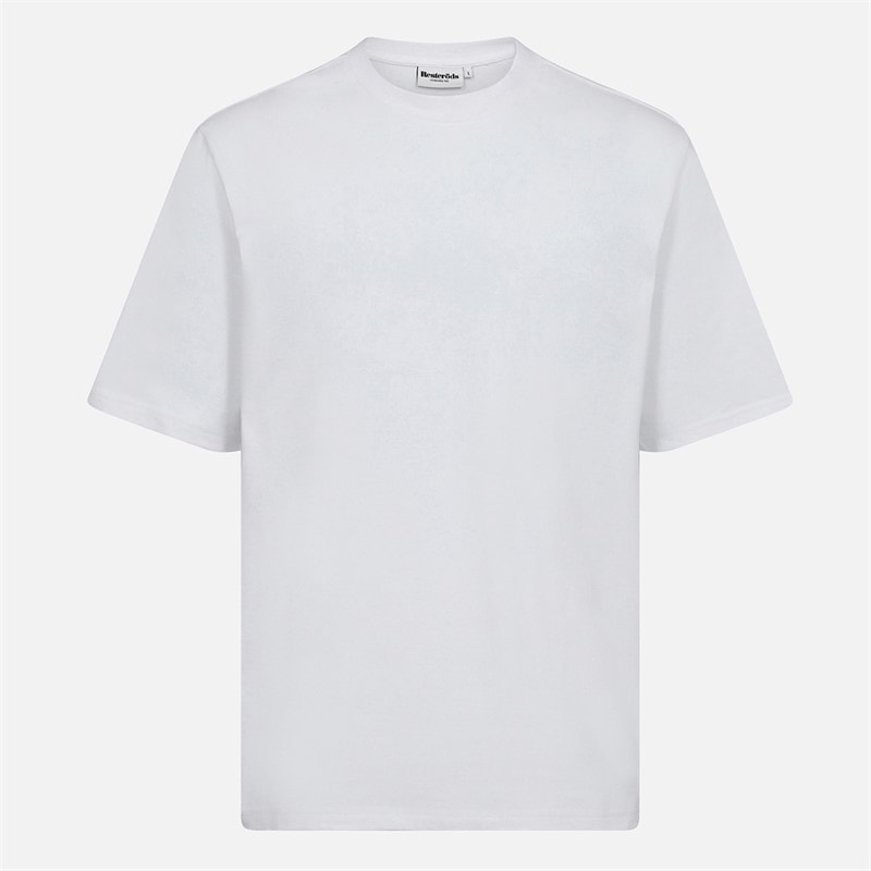 Resteröds Herre T-shirt med print Hvid - Billede 1