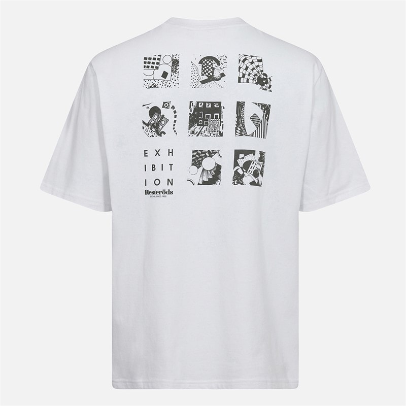 Resteröds Herre T-shirt med print Hvid - Billede 2