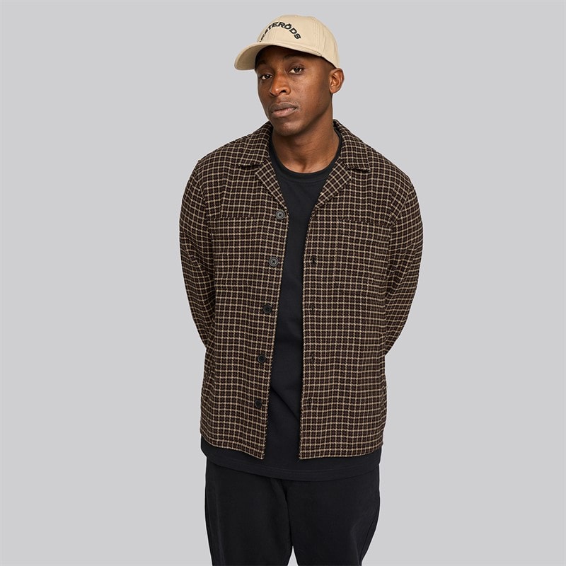 Resteröds Herre Hugh Overshirt Brun