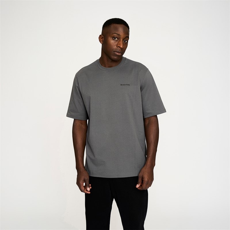 Resteröds Herre T-shirt med print Grå - Billede 2