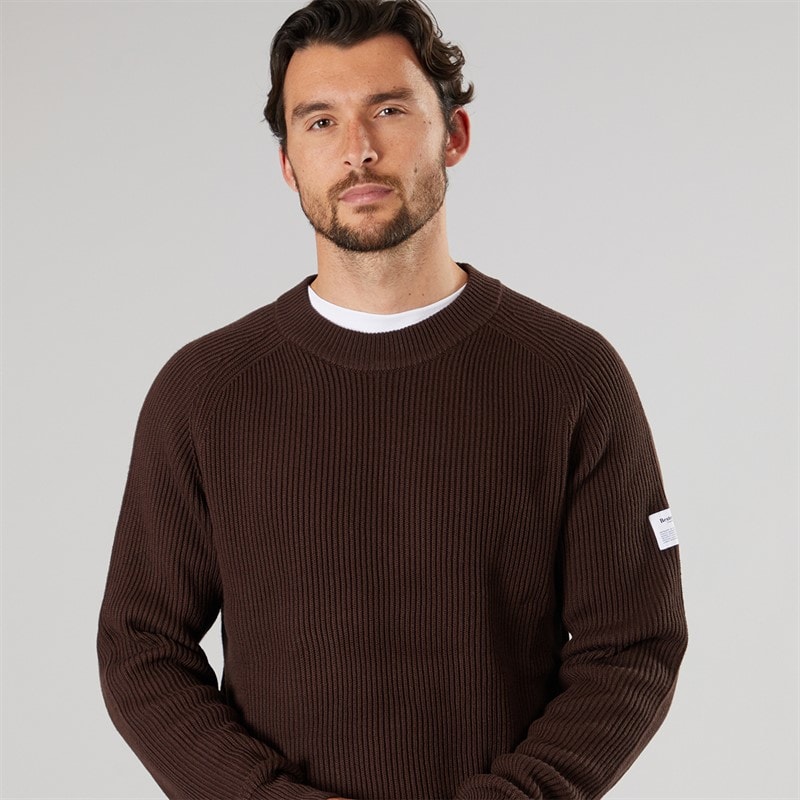 Resteröds Herre Strikket Pullover Brun - Billede 3