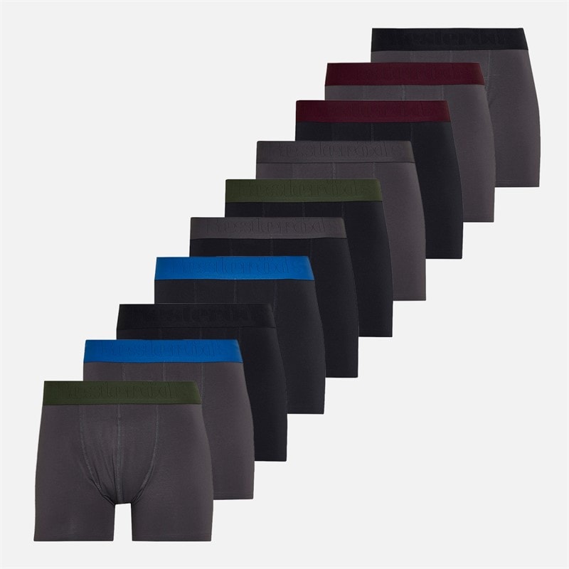 Resteröds Herre bomuld ti pak boksershorts Multicolour
