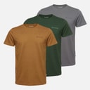 Resteröds Herre Tre Pak T-shirts Multicolour