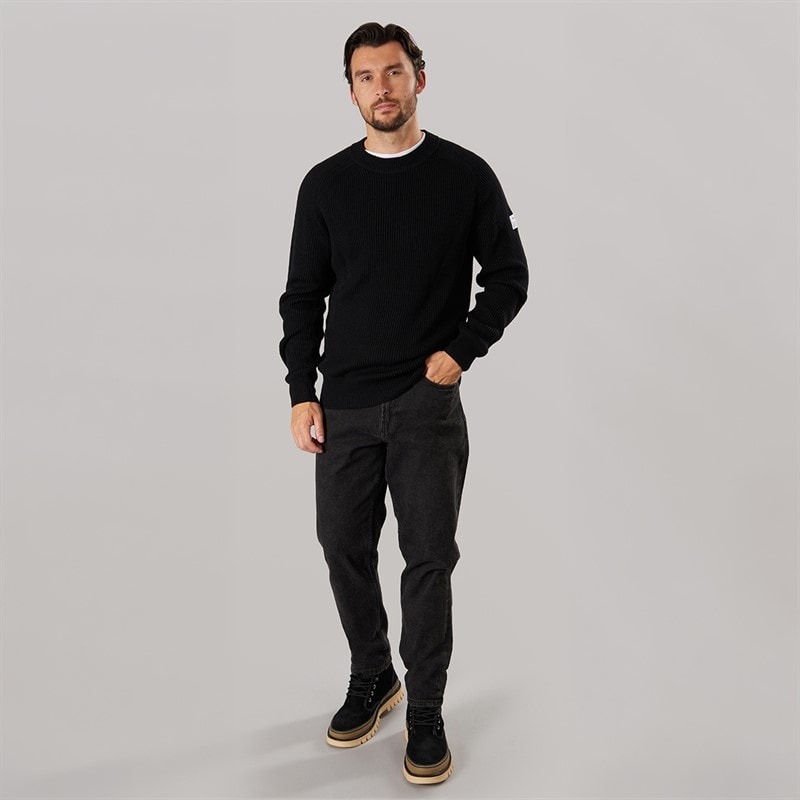 Resteröds Herre Strikket Pullover Sort - Billede 3