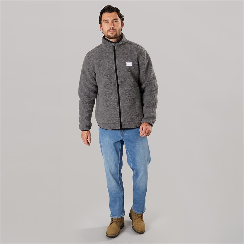 Resteröds Herre Fleece Jakke Grå - Billede 4