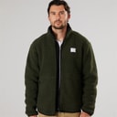 Resteröds Herre Fleece Jakke Grøn