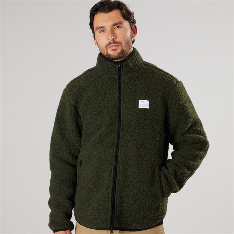 Resteröds Herre Fleece Jakke Grøn - Billede 3