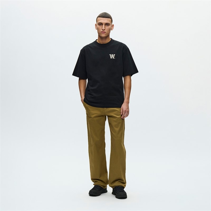 Wood Wood Herre Liam T-shirt Sort - Billede 2