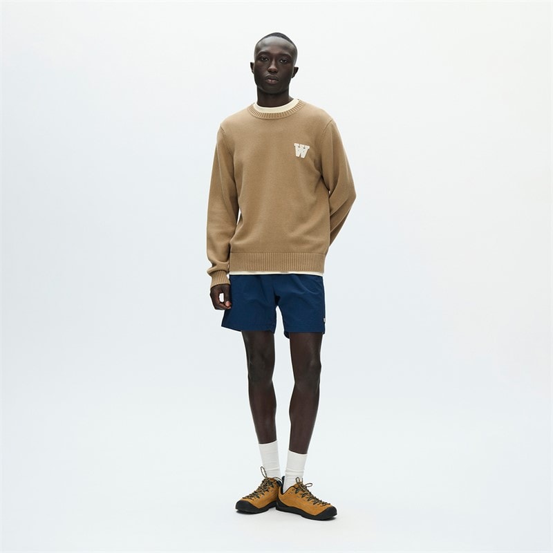 Wood Wood Herre Tay Strikket Sweater Ermine - Billede 2