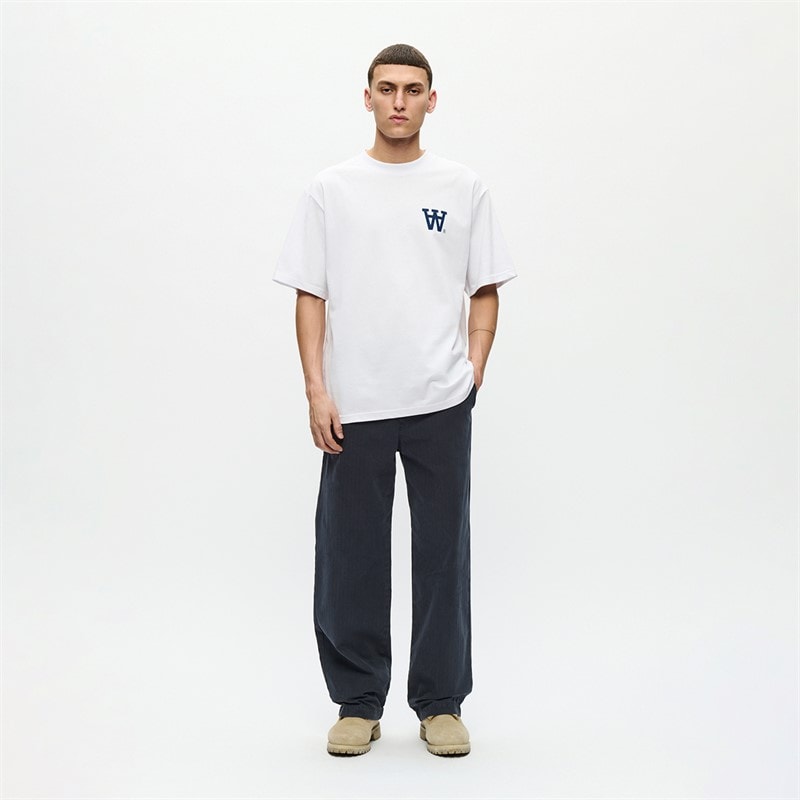 Wood Wood Herre Liam T-shirt Bright White Np - Billede 2