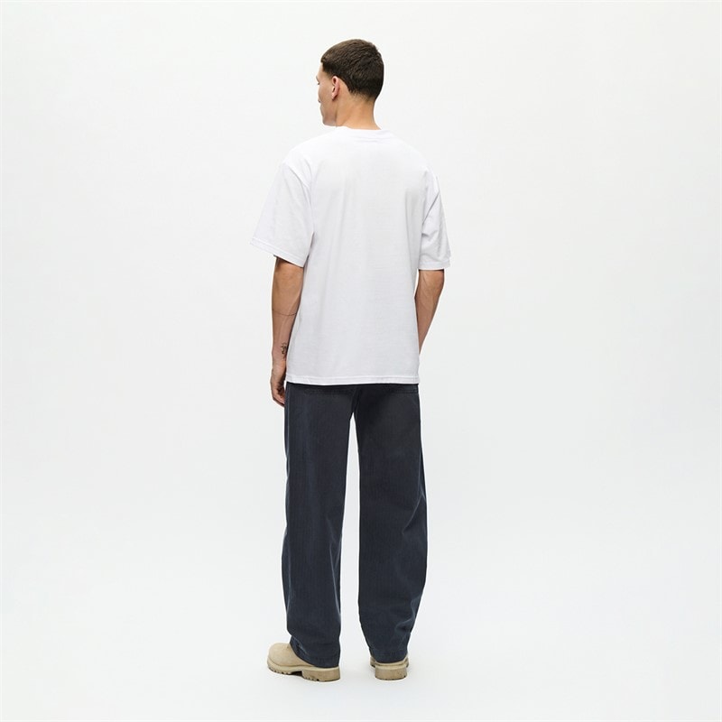Wood Wood Herre Liam T-shirt Bright White Np - Billede 3