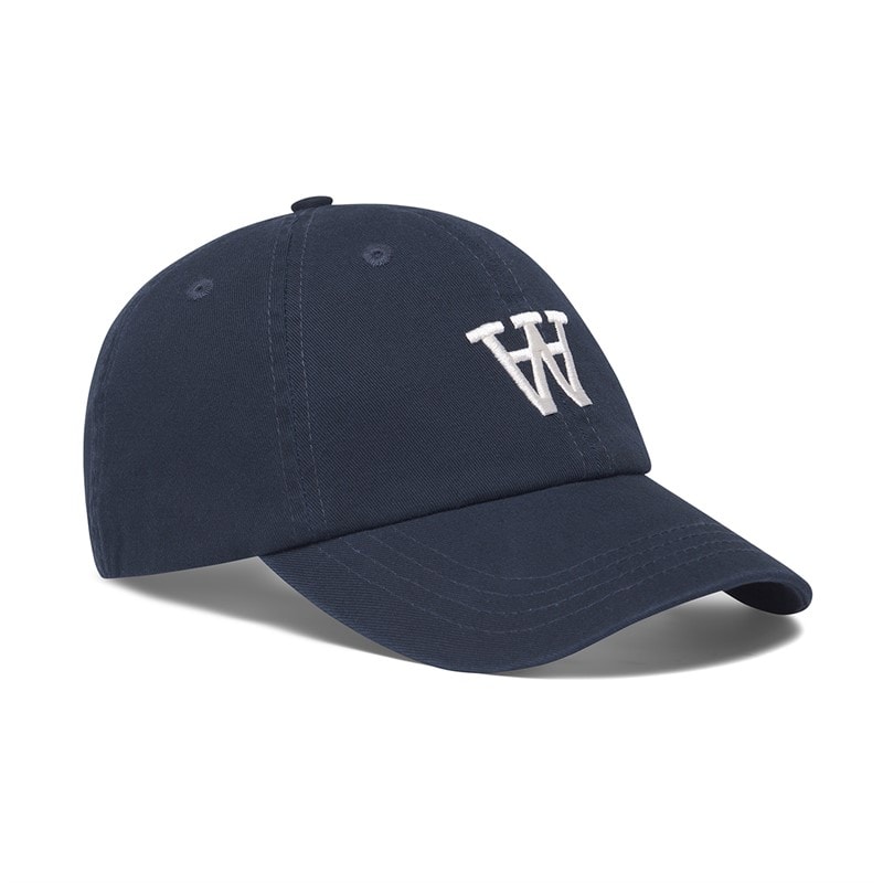 Wood Wood Herre Eli broderet kasket Navy