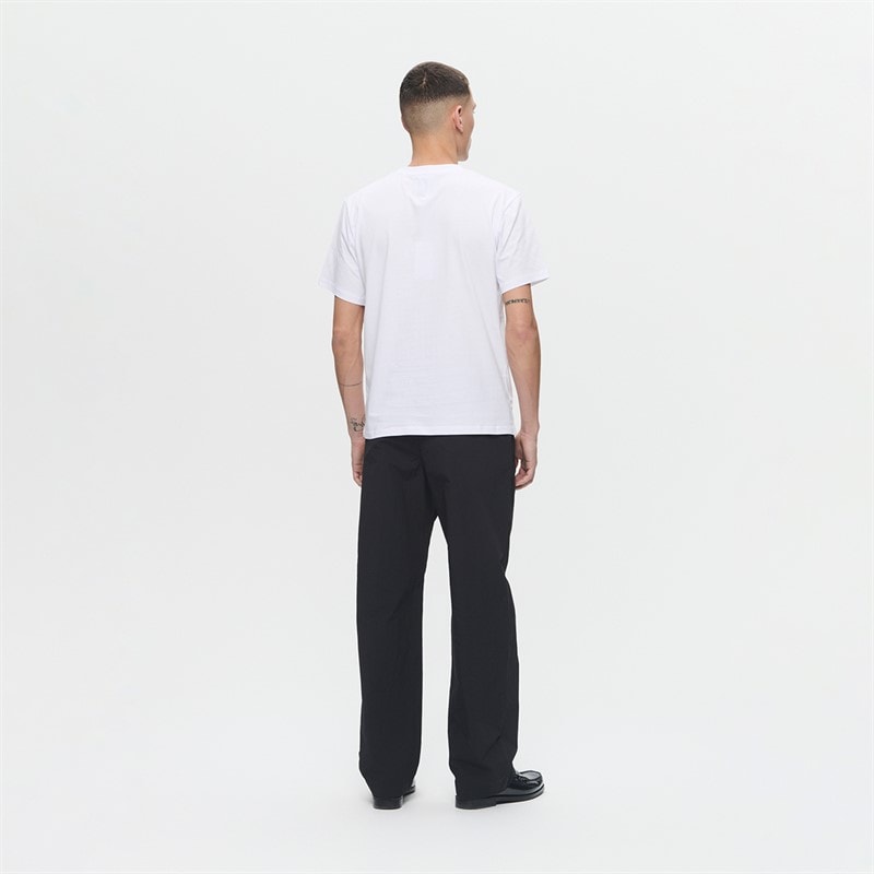 Wood Wood Herre Ace Eyes T-shirt Hvid - Billede 3