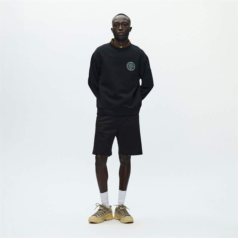 Wood Wood Herre James Sweatshirt Sort - Billede 2