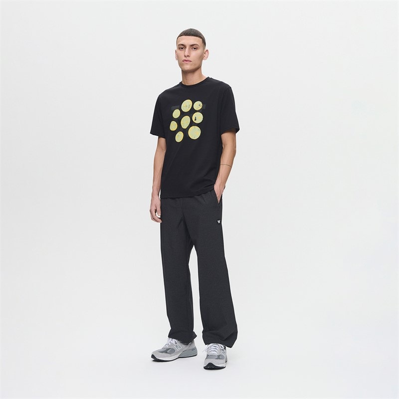 Wood Wood Herre Ace Eyes T-shirt Sort - Billede 2