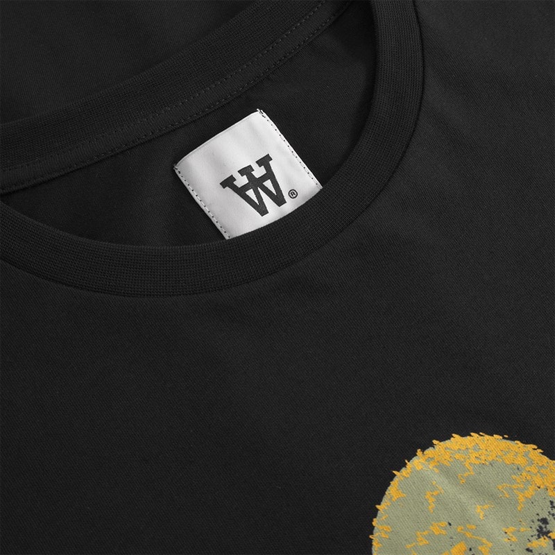 Wood Wood Herre Ace Eyes T-shirt Sort - Billede 5
