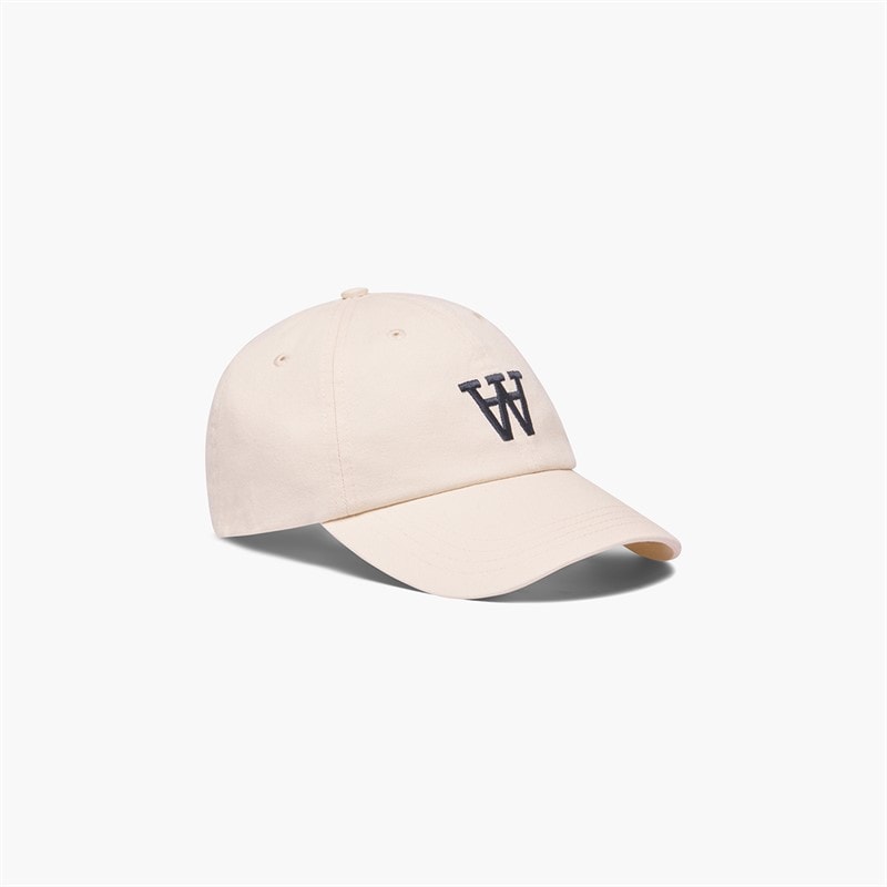 Wood Wood Herre Eli Broderet Kasket Off White Off-White