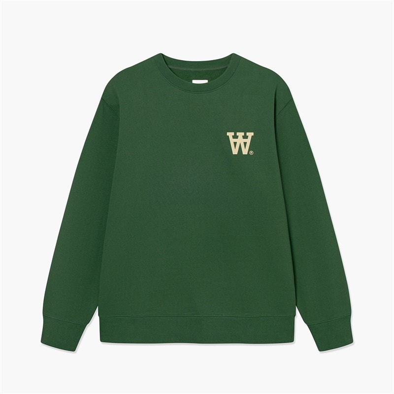 Wood Wood Herre Noel Brystprint Sweatshirt Eden - Billede 3