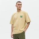 Wood Wood Herre Liam T-shirt Pale Olive Green