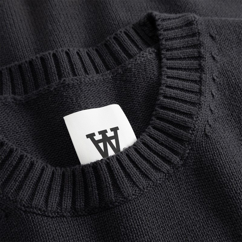 Wood Wood Herre Tay Strikket Trøje Pirate Black - Billede 2