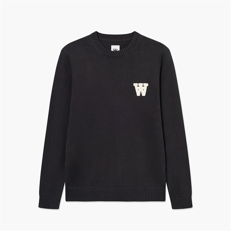 Wood Wood Herre Tay Strikket Trøje Pirate Black - Billede 3