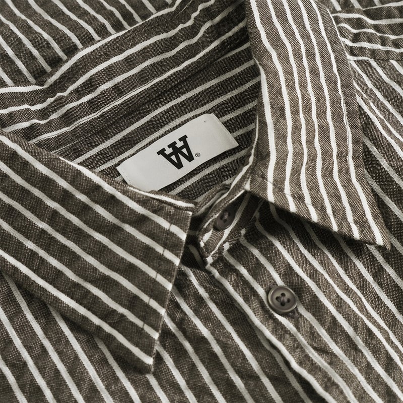 Wood Wood Herre Adrian Skjorte Delicioso Stripe - Billede 2