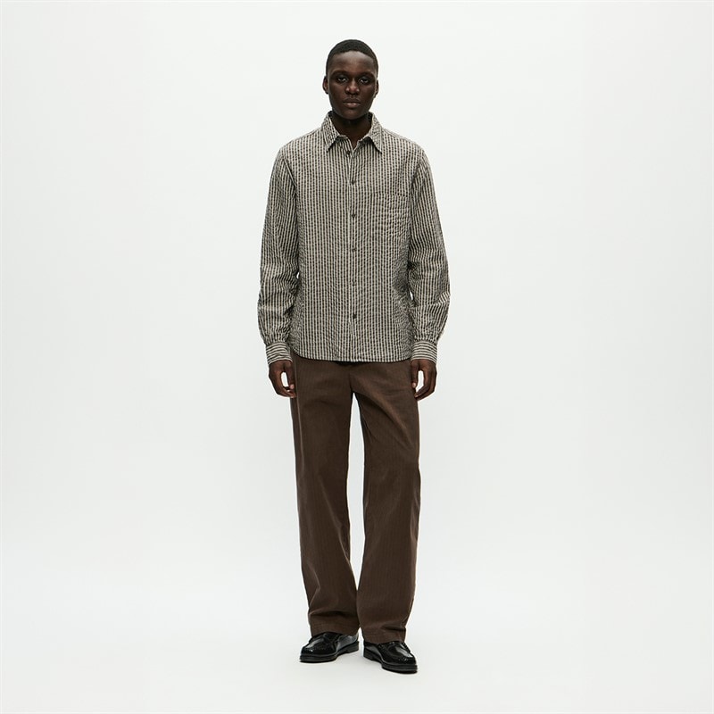 Wood Wood Herre Adrian Skjorte Delicioso Stripe - Billede 4