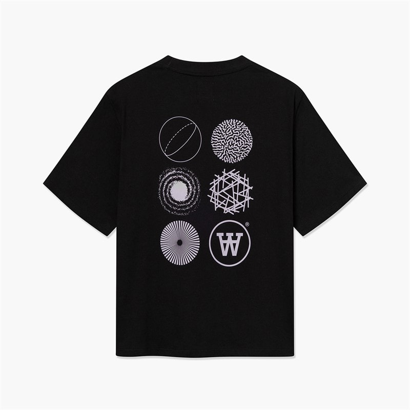 Wood Wood Herre Liam T-shirt Sort - Billede 2