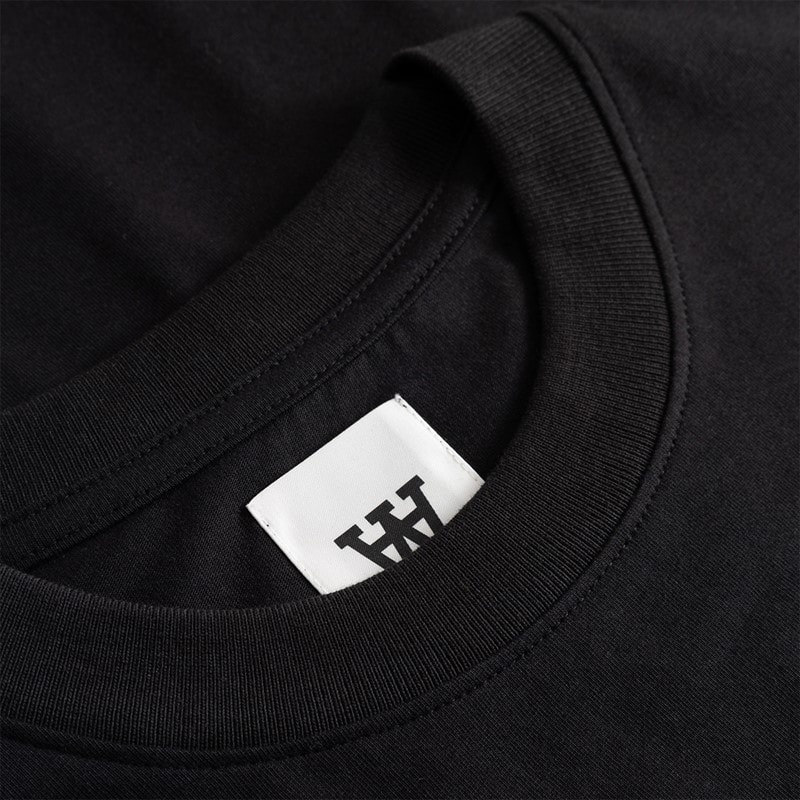 Wood Wood Herre Liam T-shirt Sort - Billede 3