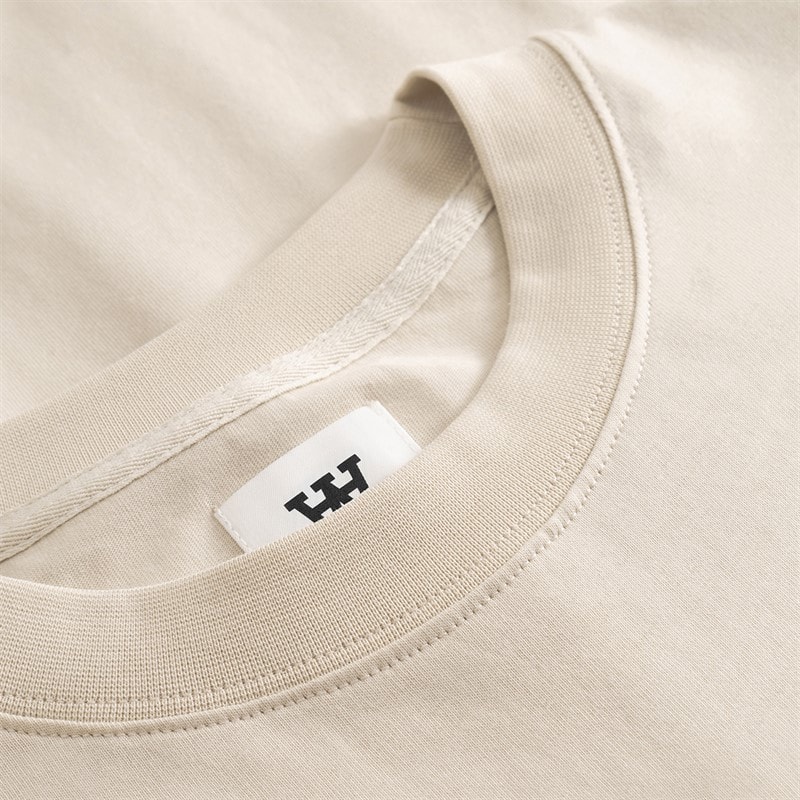 Wood Wood Herre Liam Langærmet T-Shirt Silver Birch - Billede 2