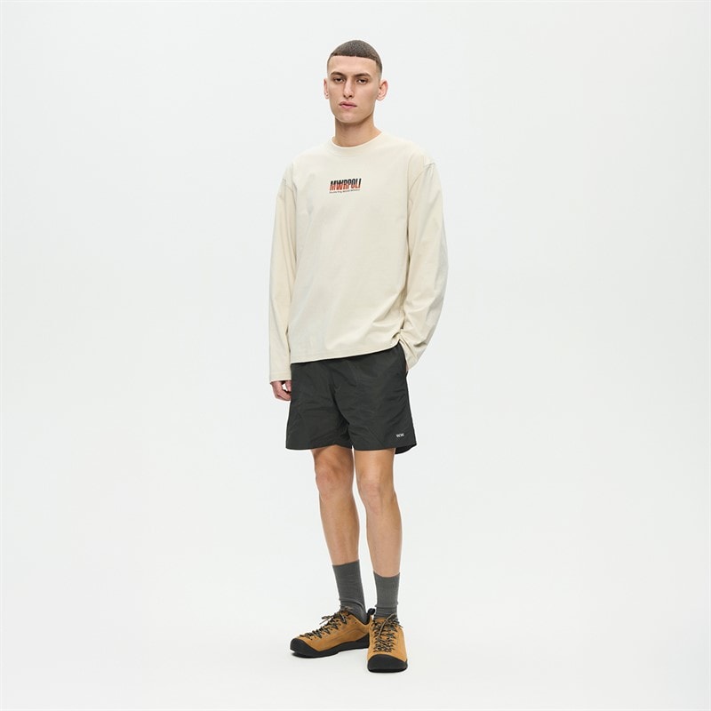 Wood Wood Herre Liam Langærmet T-Shirt Silver Birch - Billede 4