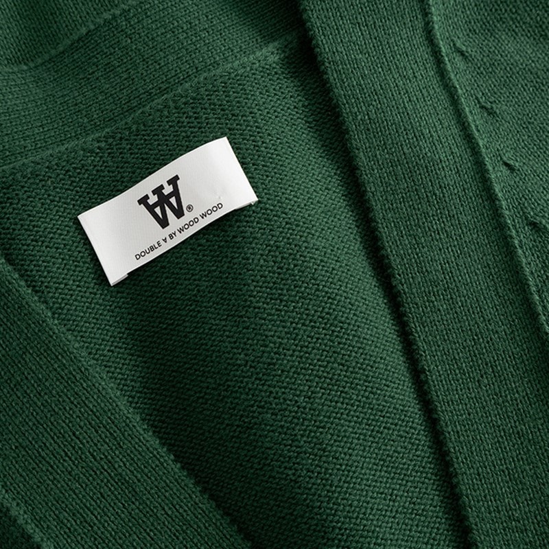 Wood Wood Herre Tay Cardigan Edensgrøn - Billede 5
