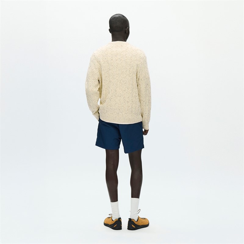 Wood Wood Herre Lamin Strikket Sweater Månestråle - Billede 3