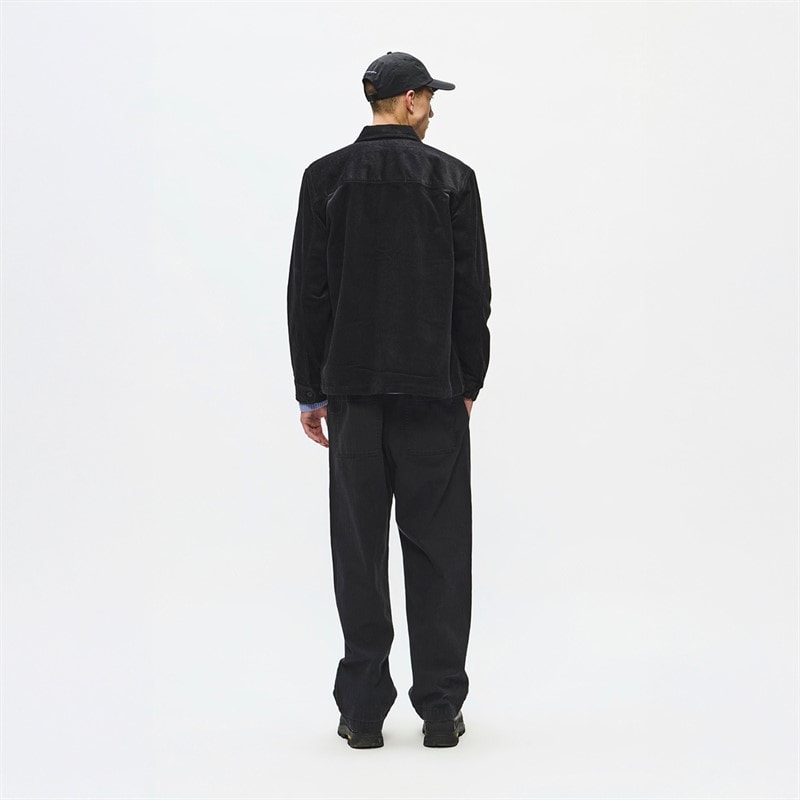 Wood Wood Herre Ler Overshirt Sort sand - Billede 3