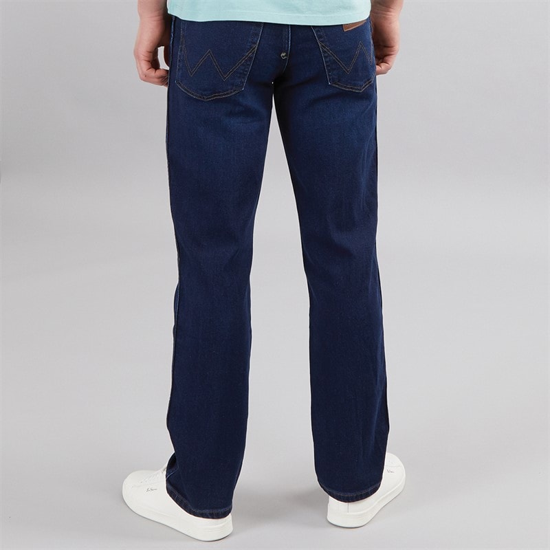 Wrangler Herre Texas Jeans Med Lige Ben Blå - Billede 2
