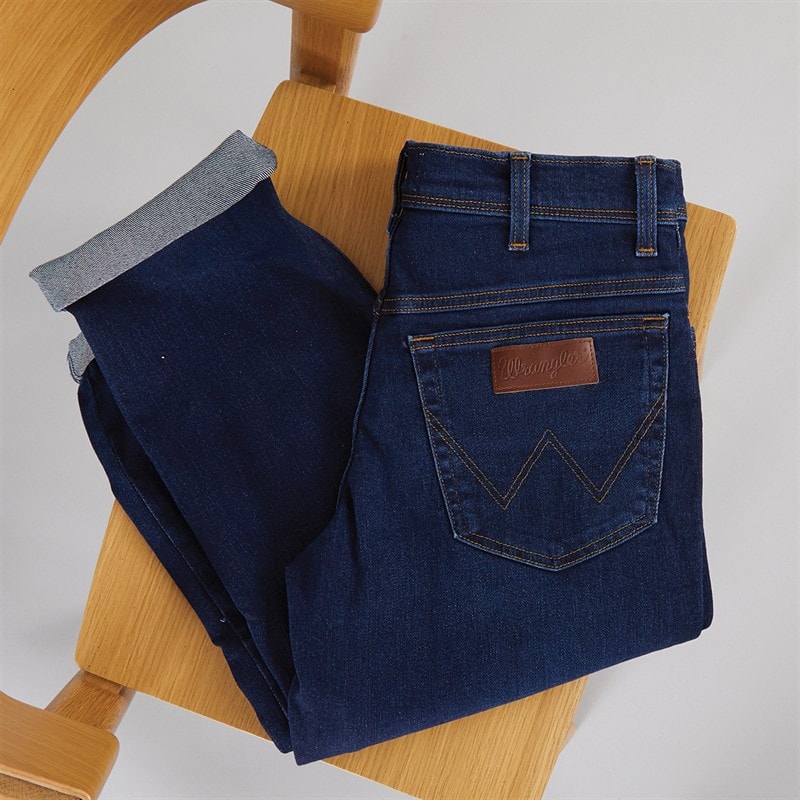 Wrangler Herre Texas Jeans Med Lige Ben Blå - Billede 3