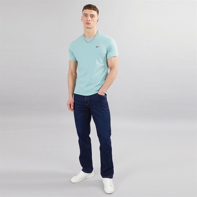 Wrangler Herre Texas Jeans Med Lige Ben Blå - Billede 4