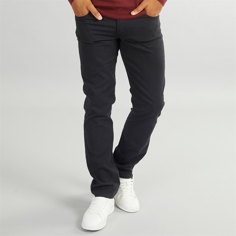 Wrangler Herre Greensboro Chinos Caviar - Billede 1