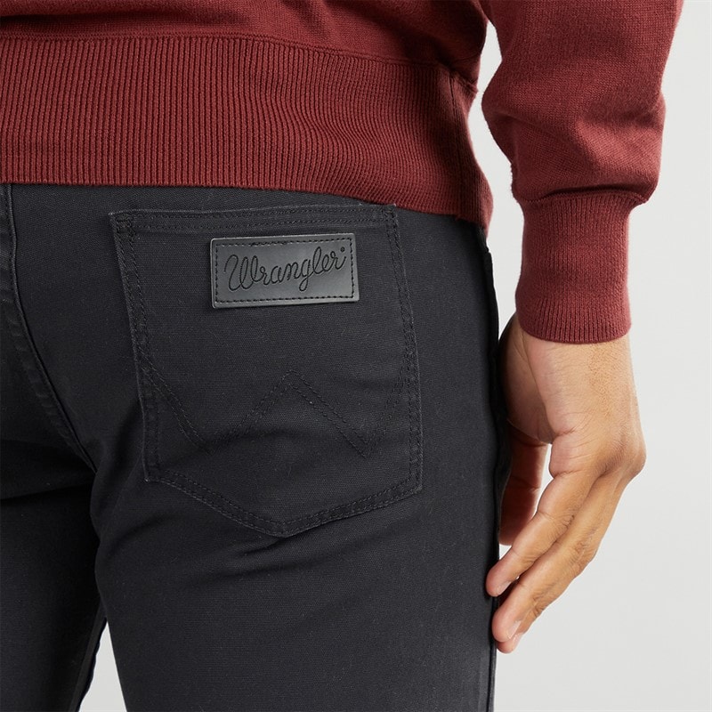 Wrangler Herre Greensboro Chinos Caviar - Billede 3