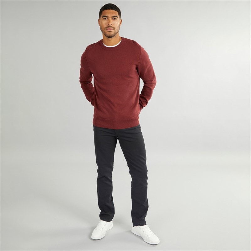 Wrangler Herre Greensboro Chinos Caviar - Billede 4