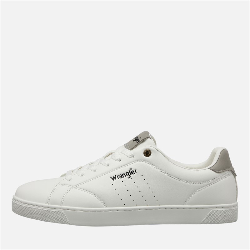 Wrangler Herre Bennet Træningssko Bright White - Billede 1