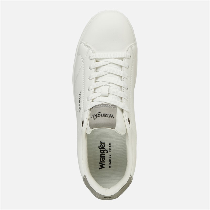 Wrangler Herre Bennet Træningssko Bright White - Billede 4