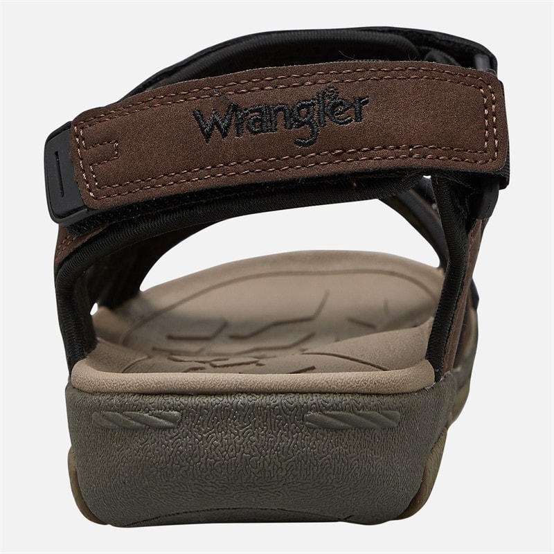 Wrangler Buster sandaler til Herre Coffee Bean - Billede 3