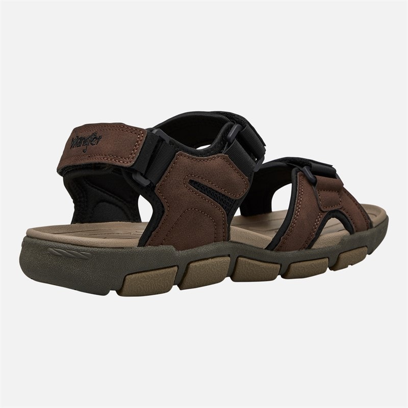 Wrangler Buster sandaler til Herre Coffee Bean - Billede 5