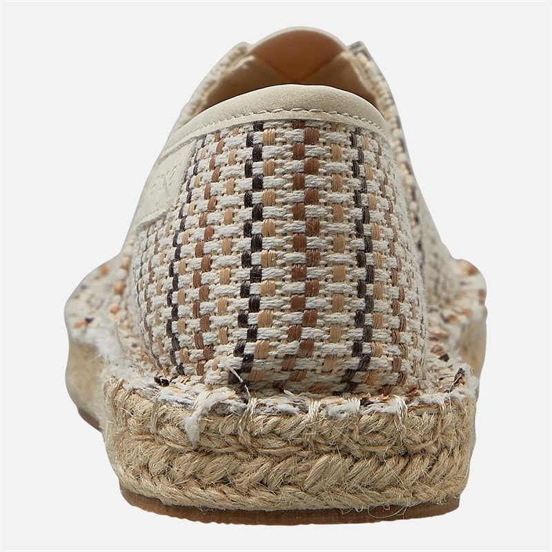 Wrangler Dame Nancy Espadrilles Natur/Taupe Natural/ Taupe - Billede 4